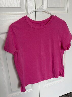 Lululemon Pink Crop
